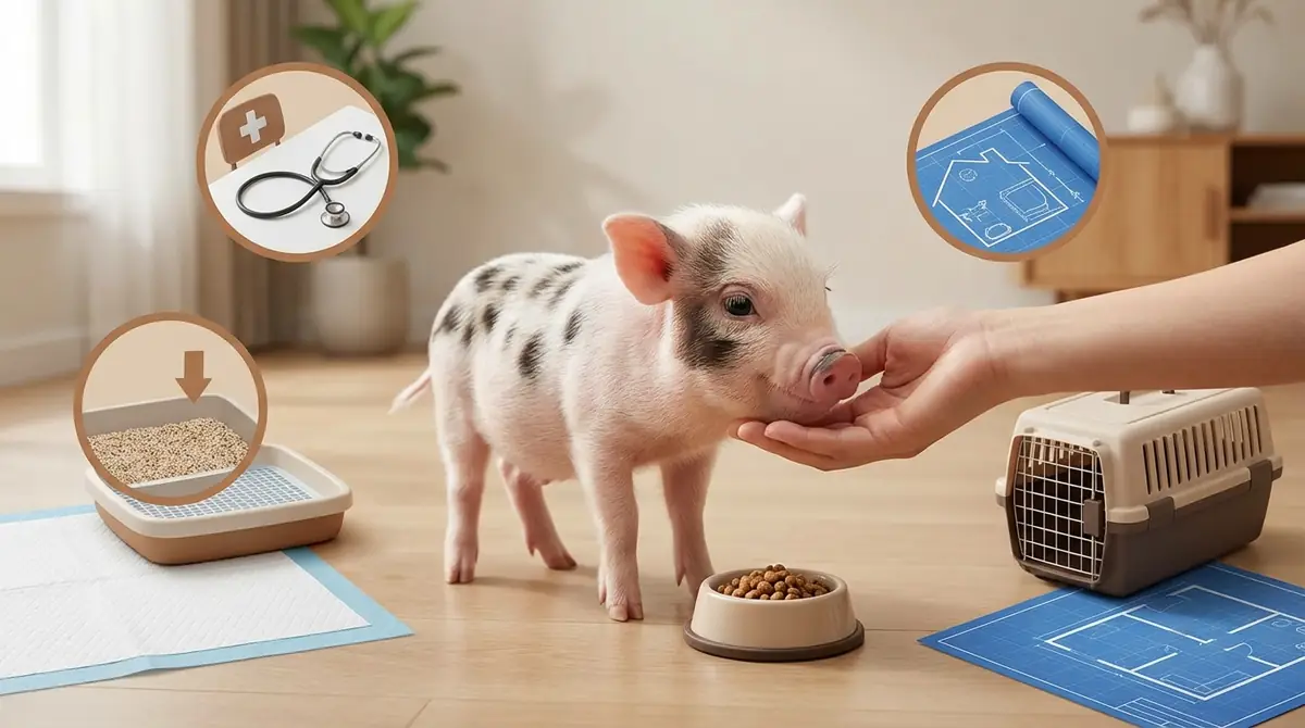 マイクロブタを飼う前に確認すべき5つのポイント