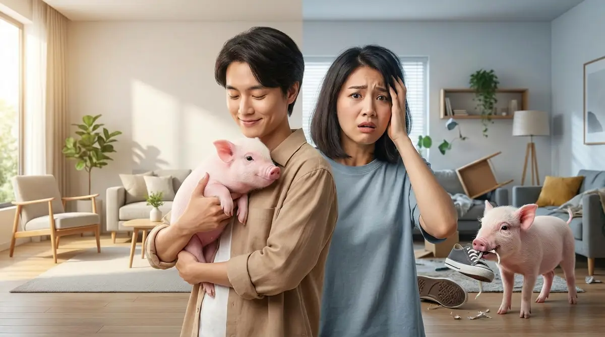 マイクロブタ・ピンキーが向いている人・向いていない人