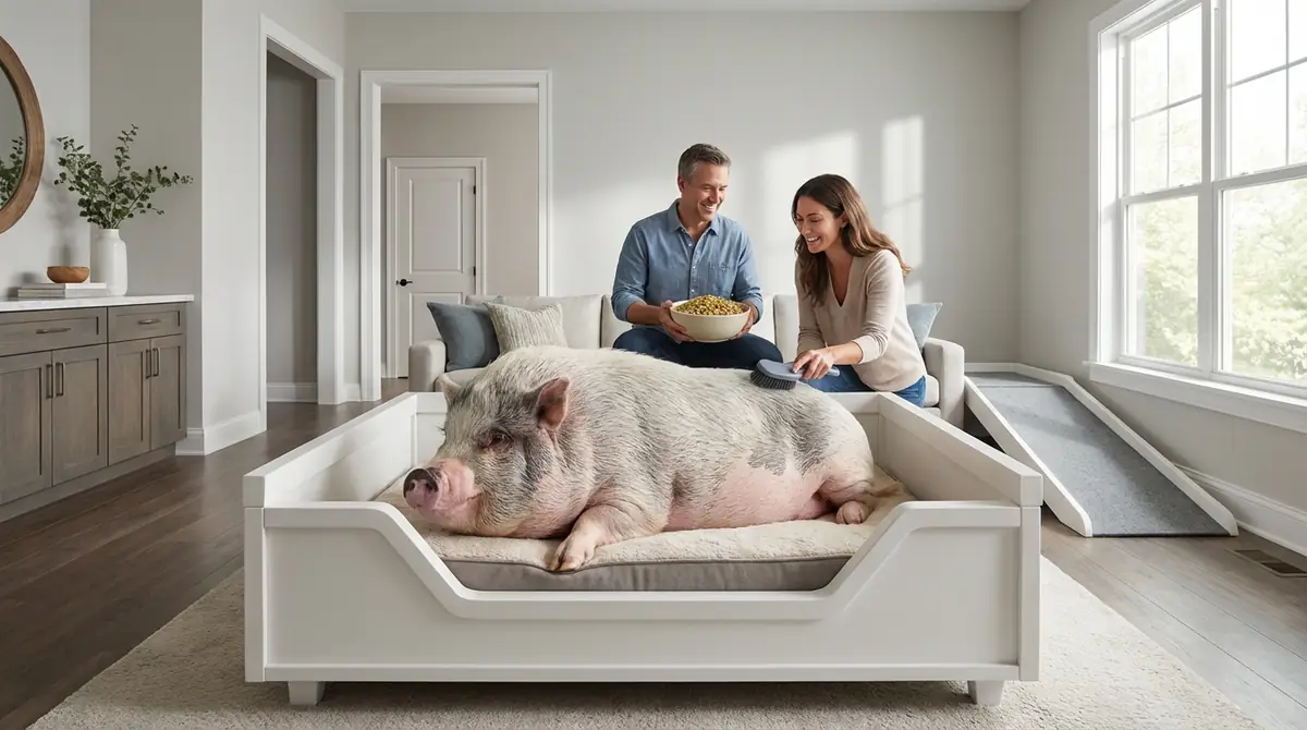 でかくなったマイクロブタと暮らし続けるための対処法