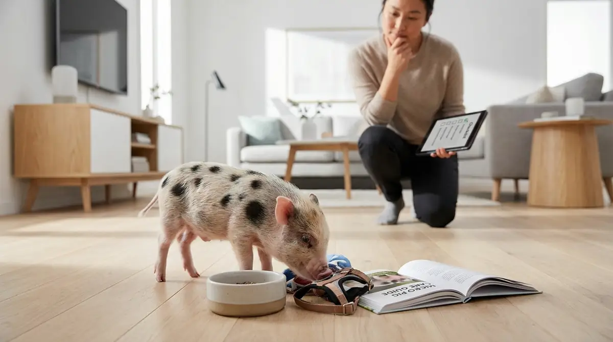 これからマイクロブタを飼う人が購入前に確認すべきこと