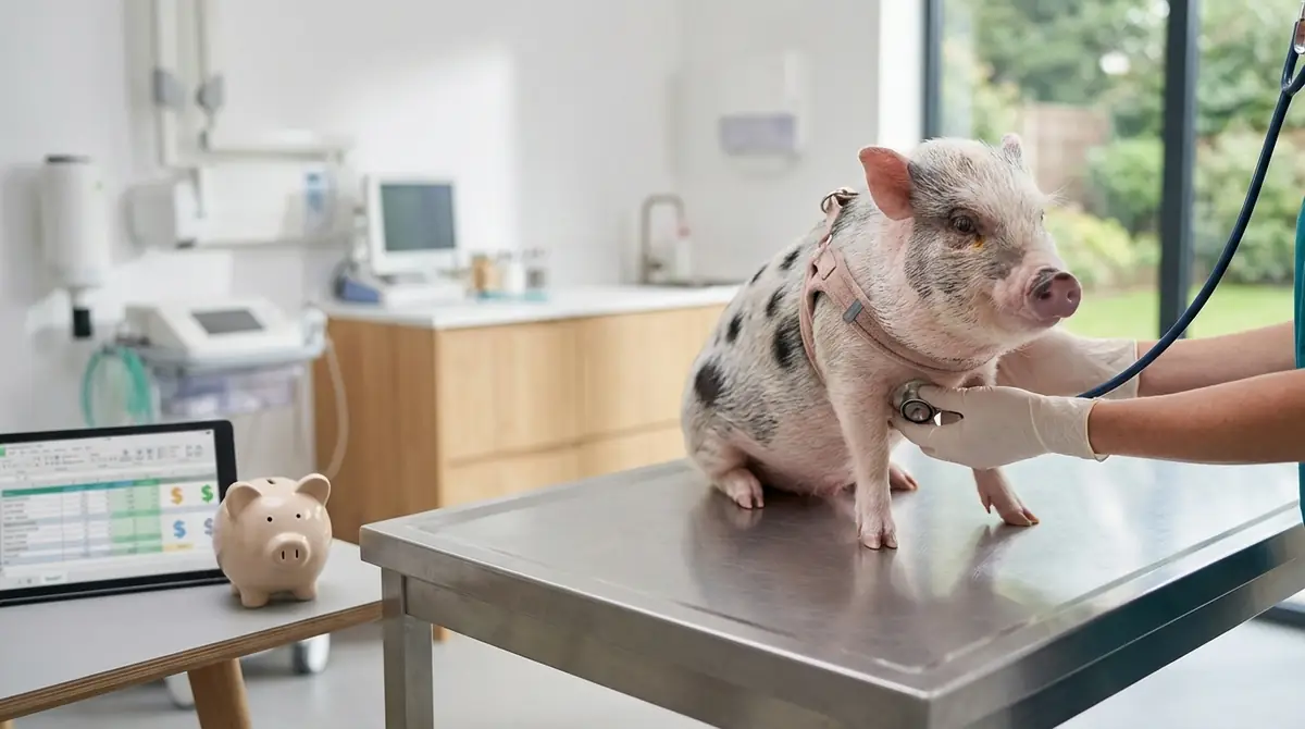 マイクロブタの診察費用の目安