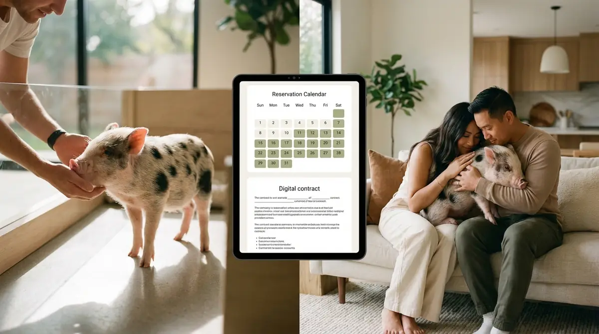 見学予約・購入方法｜ソレイユでマイクロブタを迎えるまでの流れ