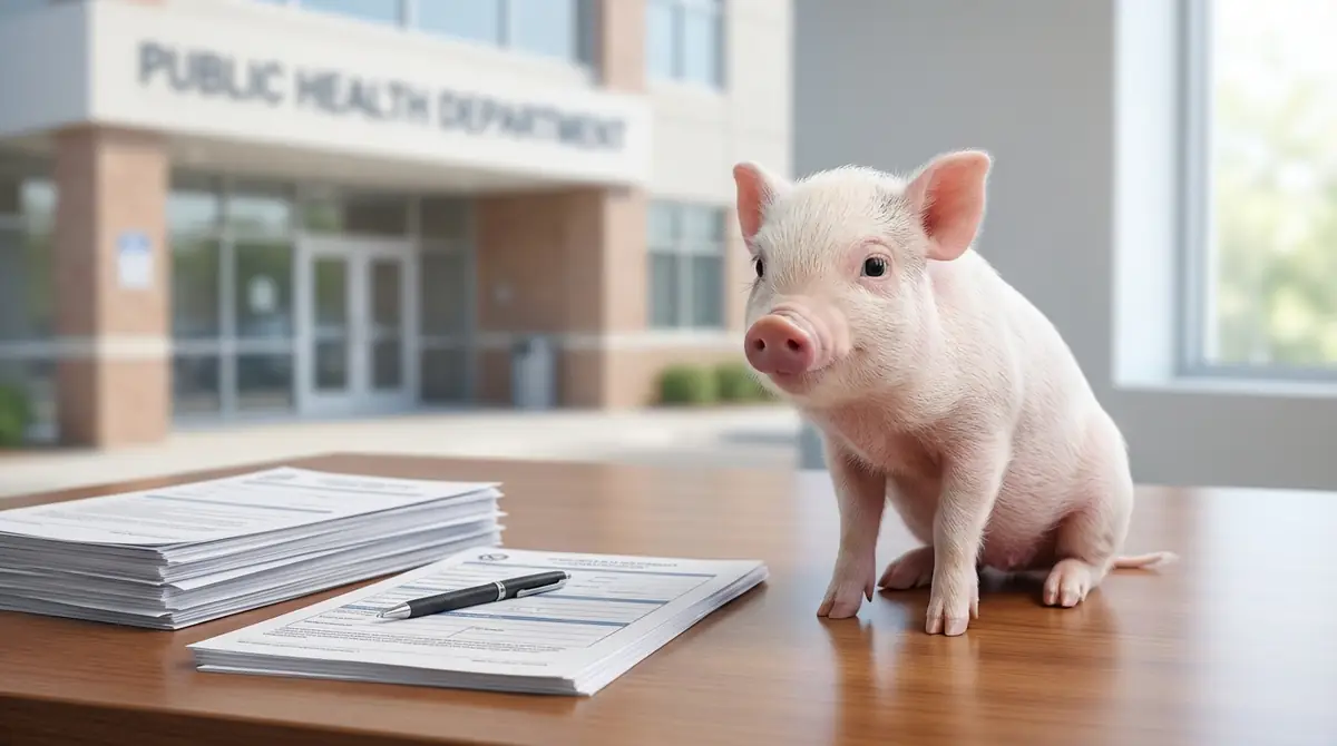 マイクロブタを飼うには保健所への届出が必要｜結論と根拠