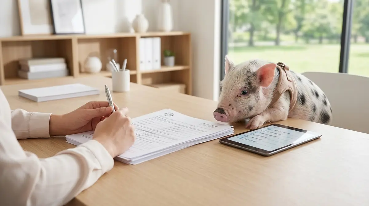 マイクロブタの保健所届出の方法【完全手順】