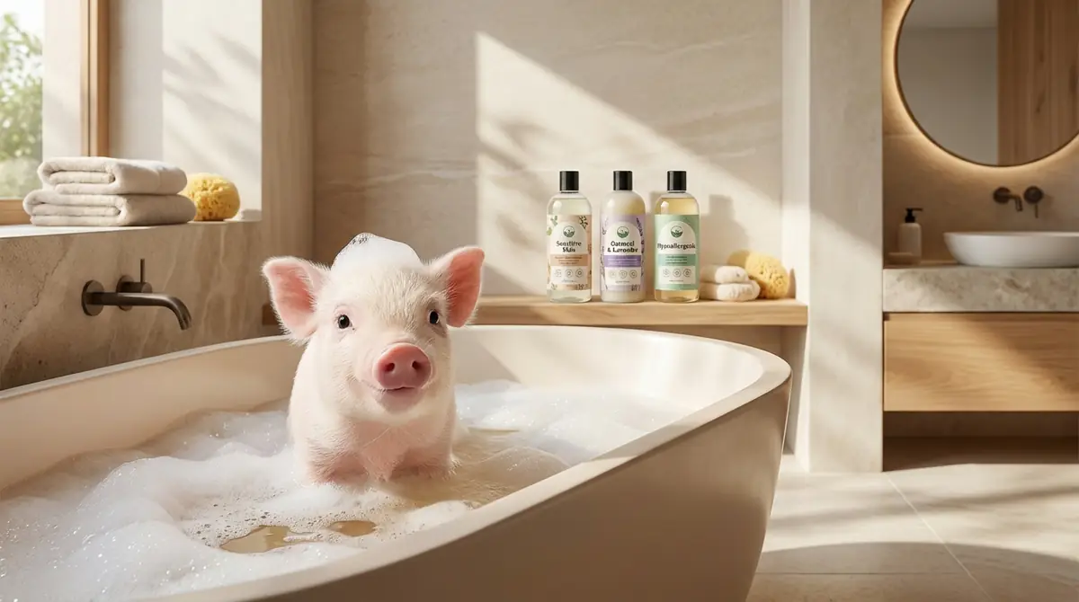 マイクロブタ用シャンプーの選び方とおすすめ3選