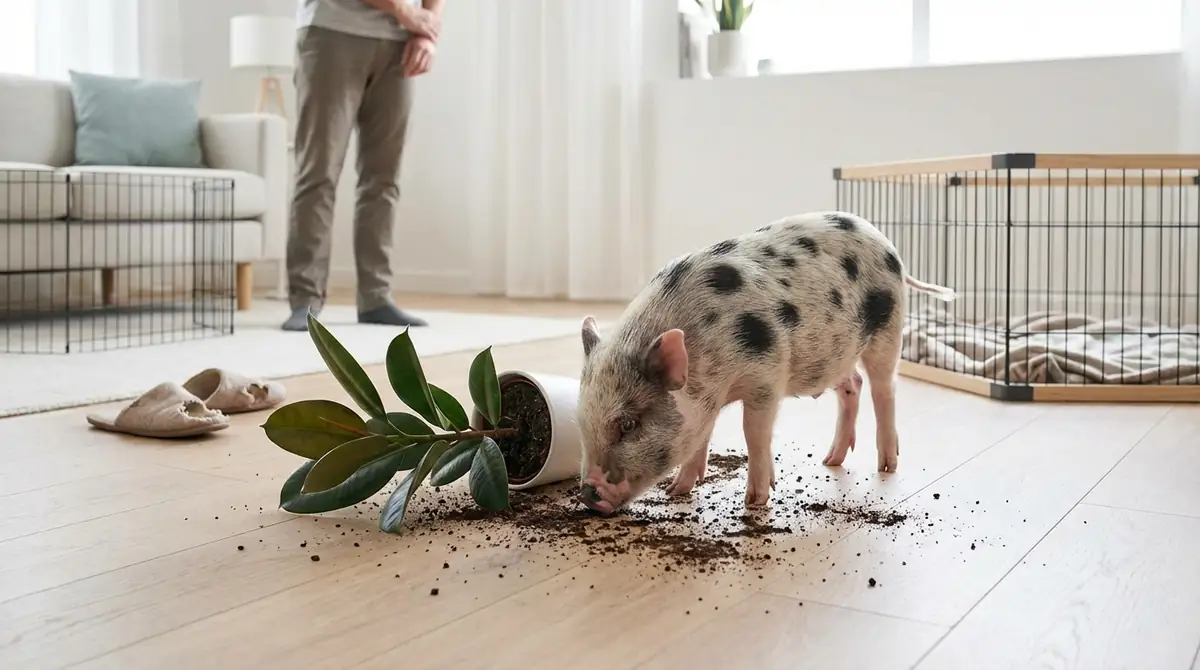マイクロブタ飼育の注意点・デメリット