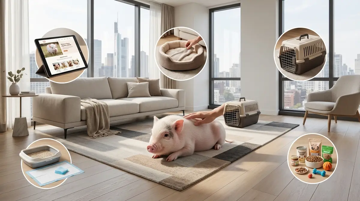 マンションでマイクロブタを飼うまでの5ステップ