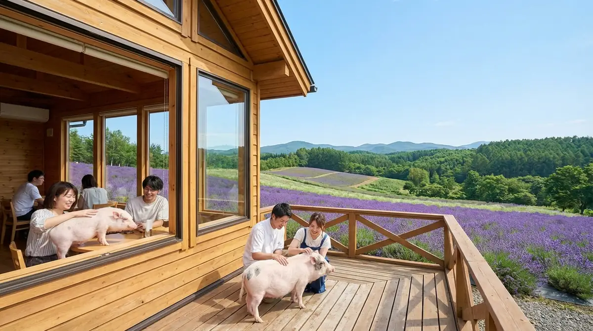 北海道でマイクロブタに会える場所は？カフェ・触れ合い施設情報