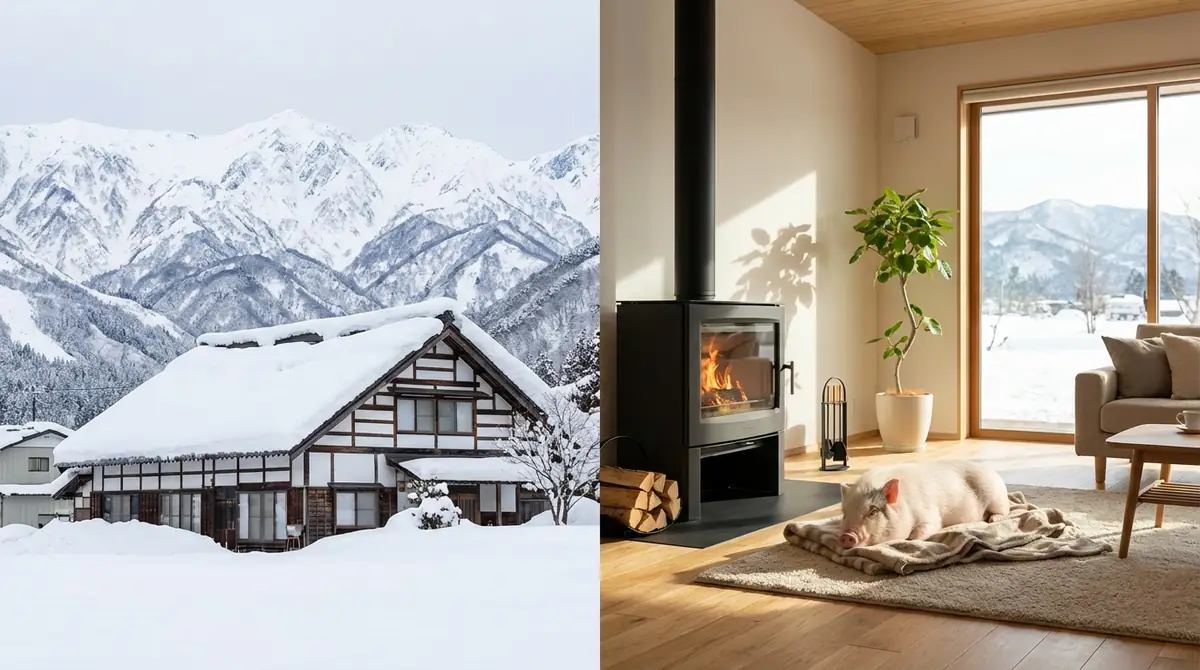 富山の環境でマイクロブタは飼える？気候・住居の適性チェック