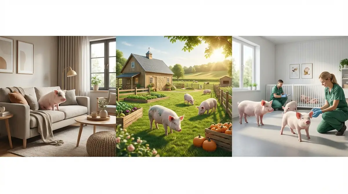 マイクロブタの引き取り先3タイプを比較【メリット・デメリット】