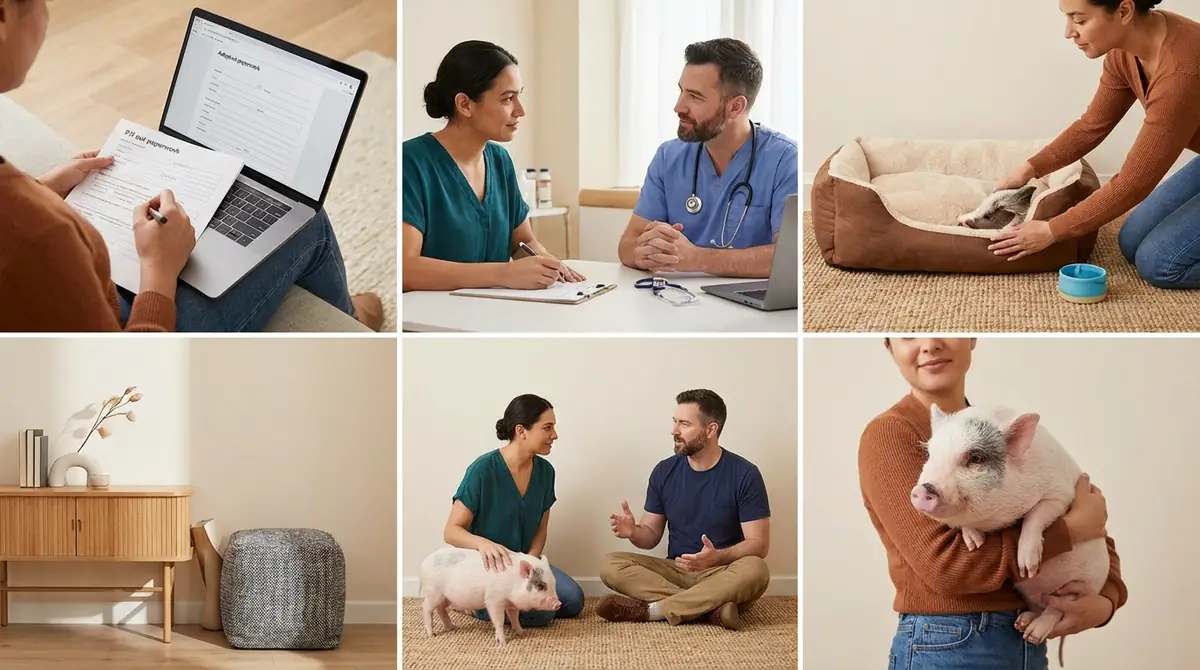 マイクロブタ引き取り依頼の手続き5ステップ