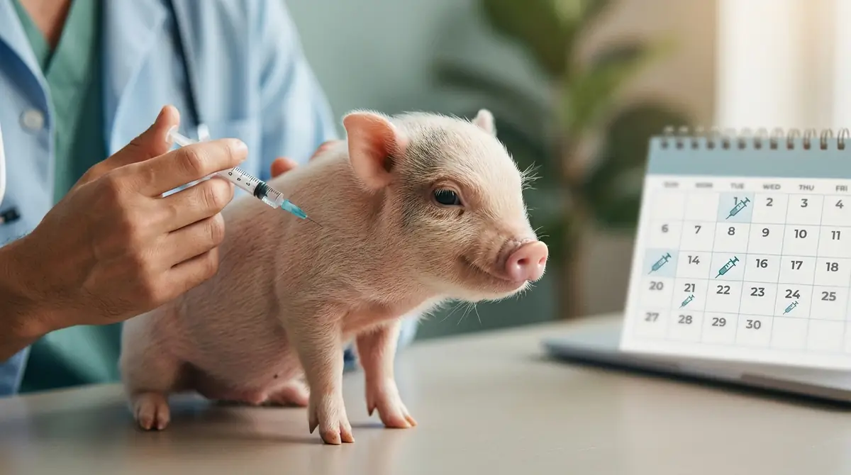 マイクロブタに必要なワクチンの種類と接種スケジュール