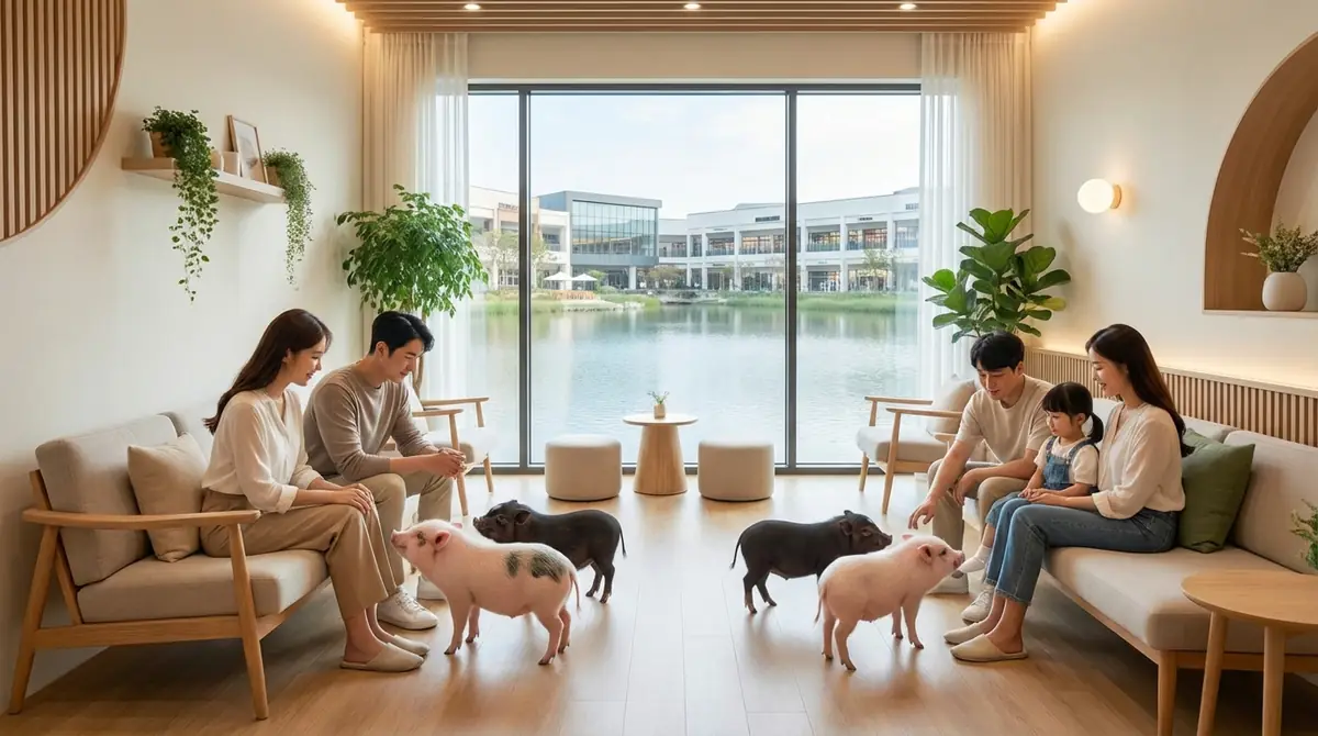 【結論】マイクロブタカフェの料金は30分880円〜｜レイクタウン店の総額目安