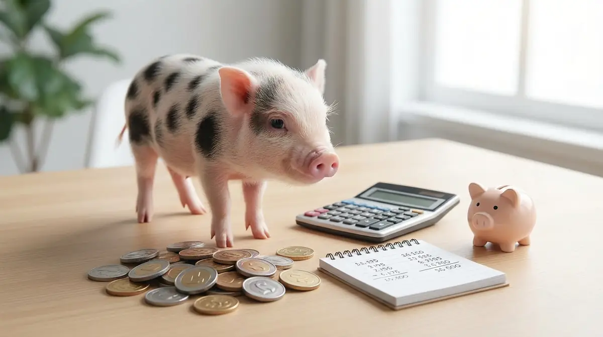 マイクロブタの価格相場と費用の内訳