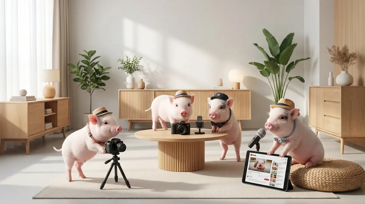 【2026年最新】人気マイクロブタYouTuberランキングTOP5