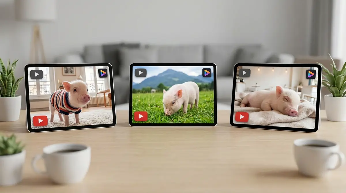 海外で人気のマイクロブタYouTubeチャンネル3選