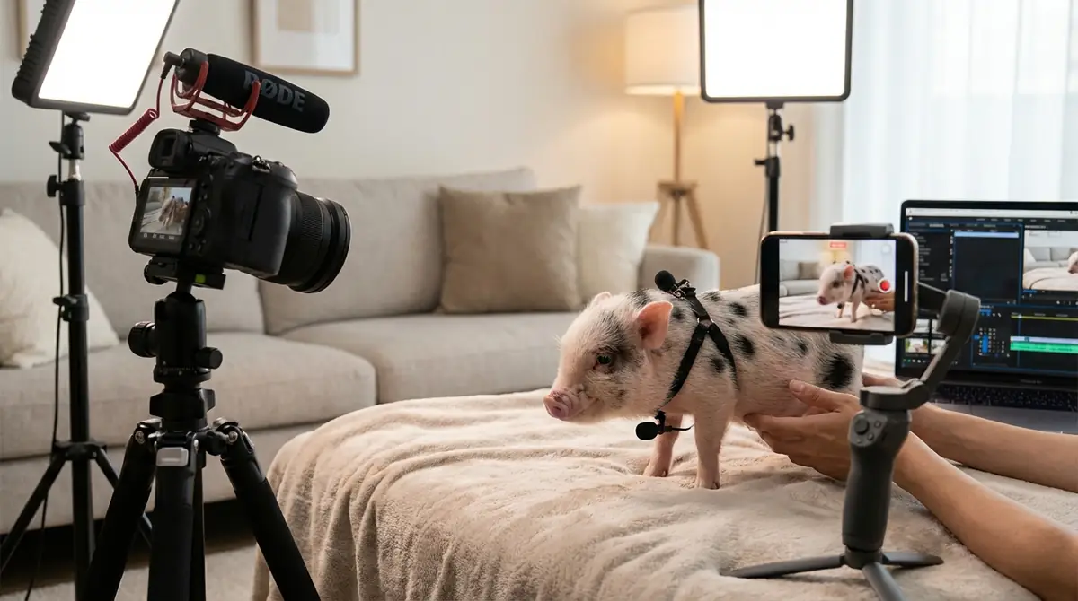 マイクロブタYouTubeを始めたい人向け|撮影・発信のコツ