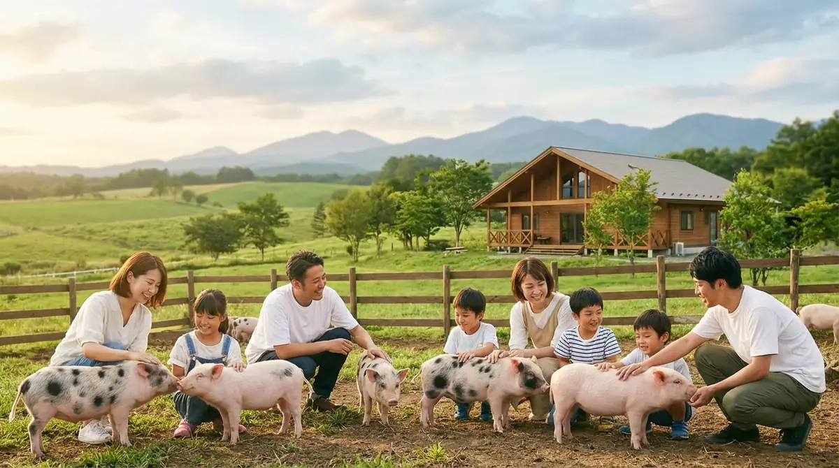 群馬県内でマイクロブタに触れ合える施設はある？【結論】