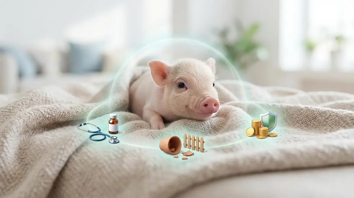 マイクロブタに保険が必要な3つの理由