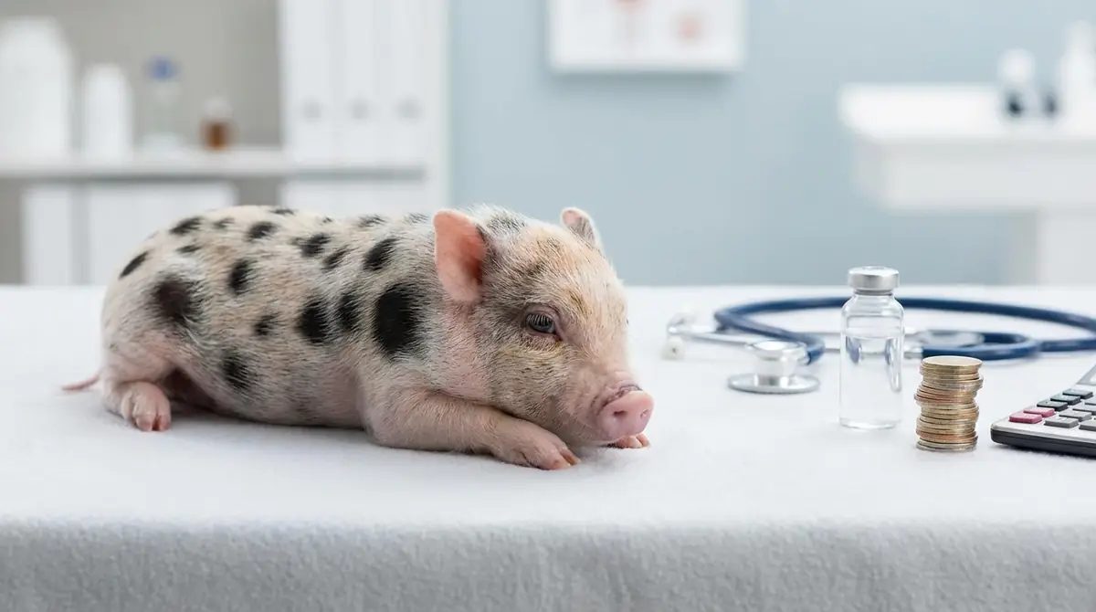 マイクロブタがかかりやすい病気と治療費の目安