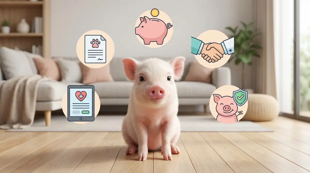 マイクロブタの保険加入手順【5ステップ】