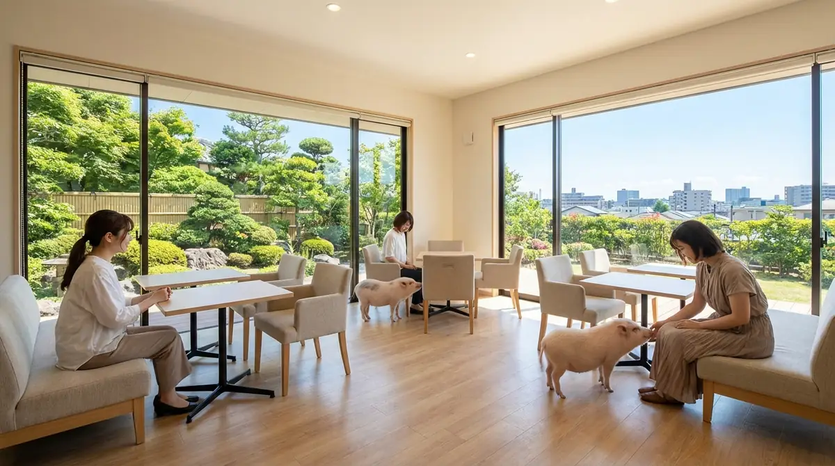 千葉のマイクロブタカフェ・施設を詳しく紹介