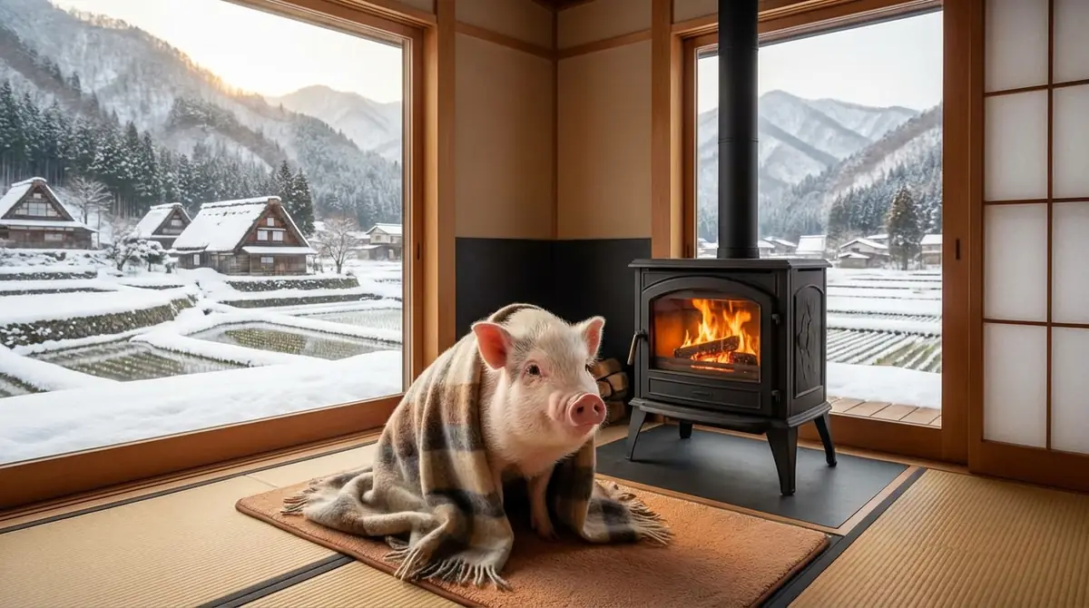 新潟でもマイクロブタは飼える！ただし冬の寒さ対策が必須