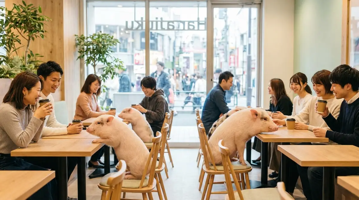 mipig cafe原宿店の基本情報｜アクセス・営業時間・料金