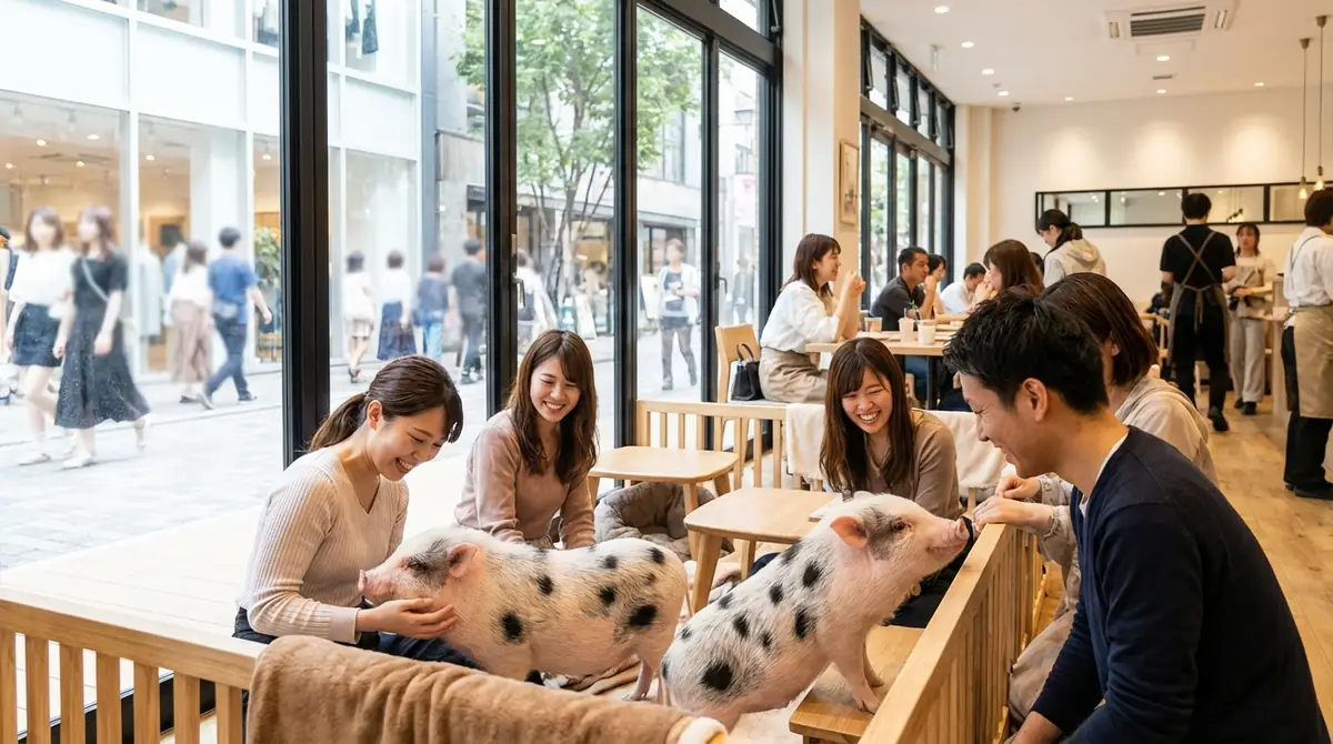 口コミ・評判から見る原宿マイクロブタカフェのリアルな満足度