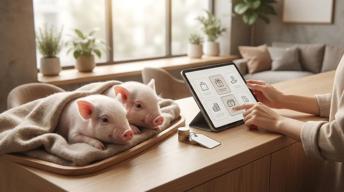 発寒マイクロブタカフェの料金システム