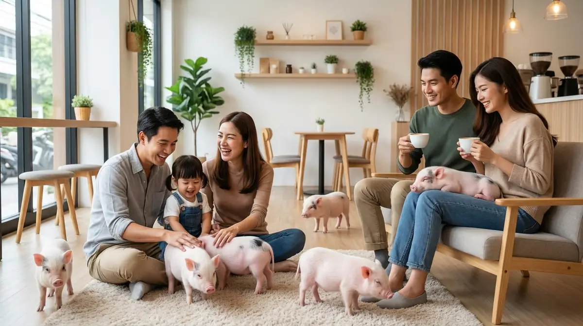 子連れ・カップルで発寒マイクロブタカフェを楽しむポイント