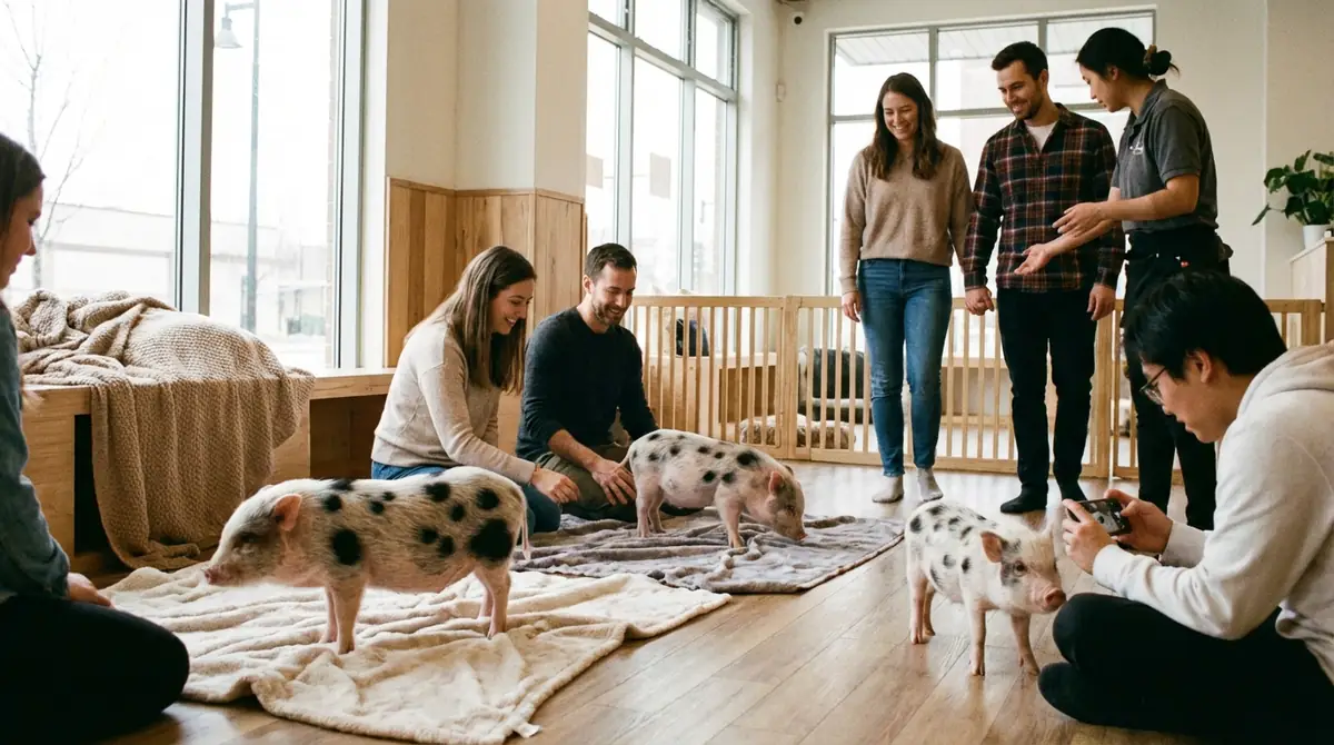 初めてでも安心！マイクロブタカフェ当日の流れと楽しみ方