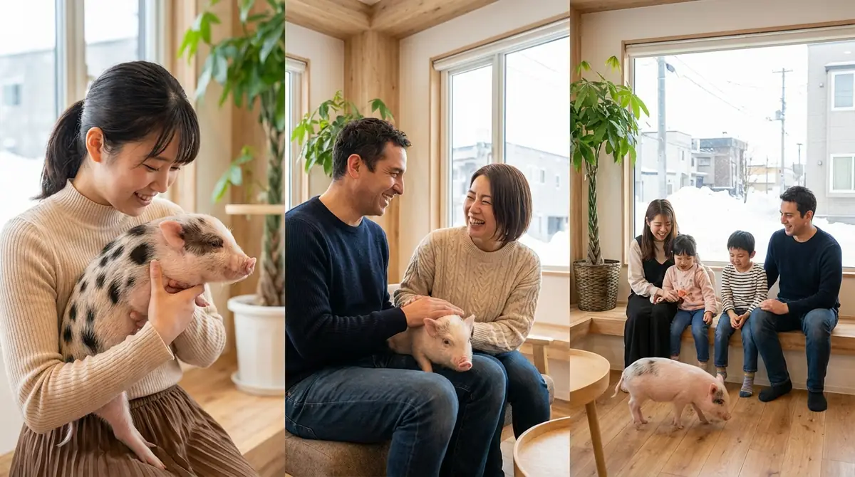 発寒マイクロブタカフェはこんな人におすすめ