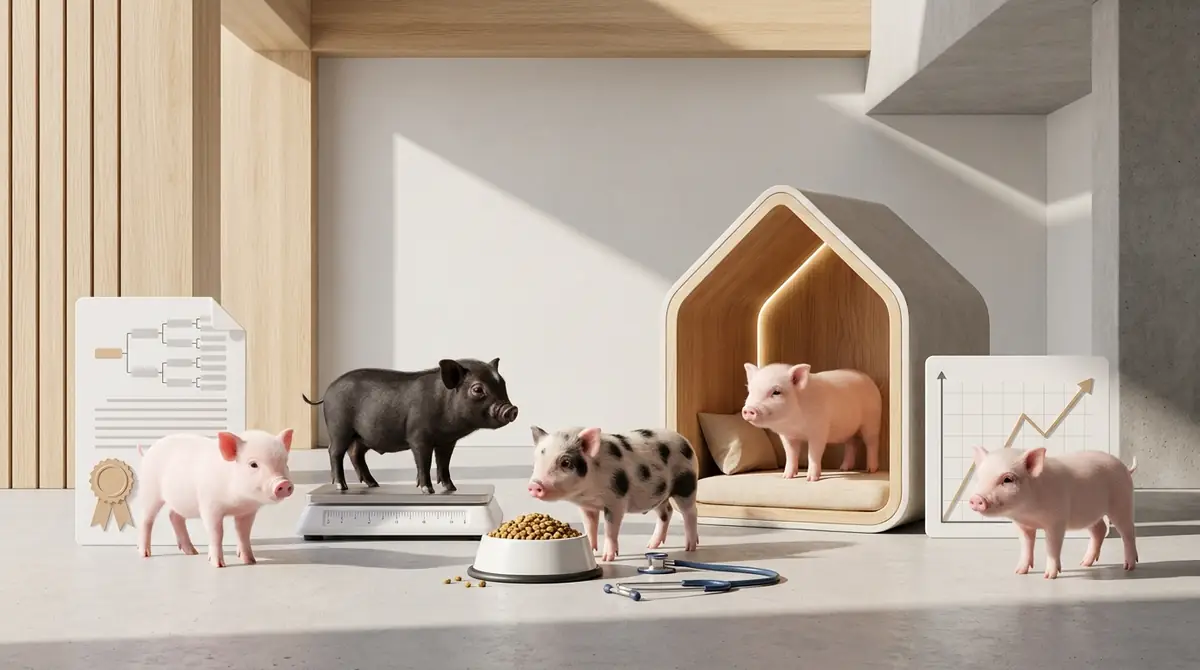 マイクロブタの価格を左右する5つの要因