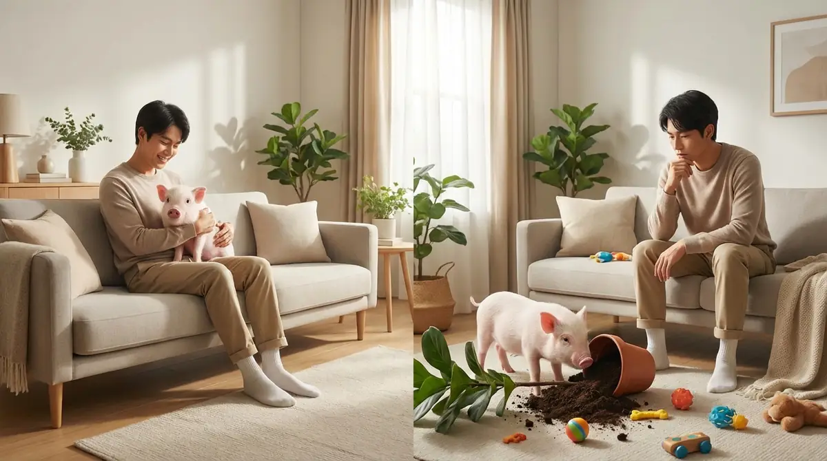 あなたはマイクロブタに向いている?向き不向き診断