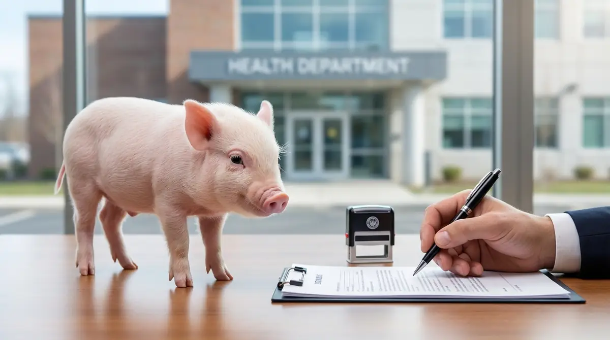 マイクロブタを飼うには保健所への届出が必要【結論】