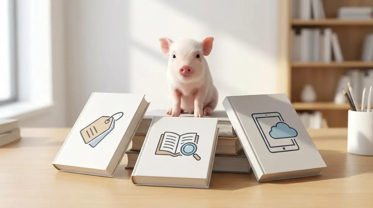 マイクロブタ本の比較表【価格・内容・電子版の有無】