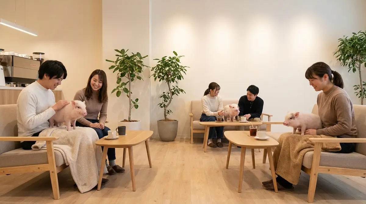 マイクロブタスポット訪問ガイド｜予約・料金・注意点