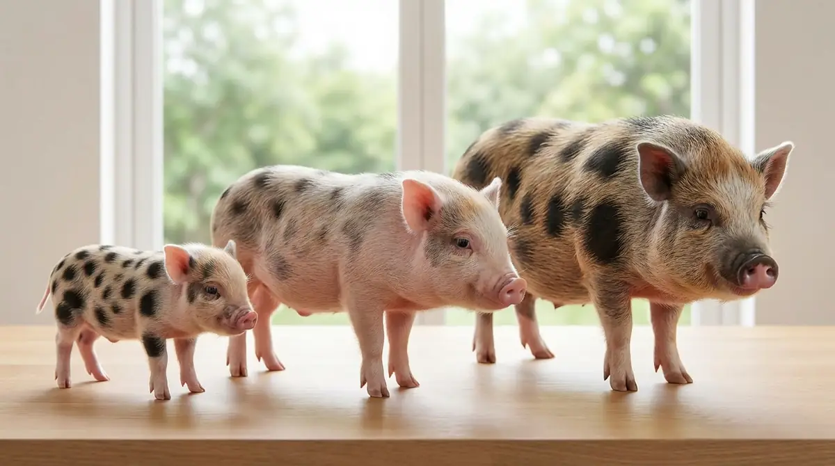 マイクロブタの柄は成長で変わる？変化パターンを解説