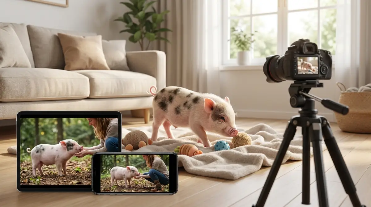 【飼育検討者必見】見ておくべきリアルなマイクロブタ動画5選