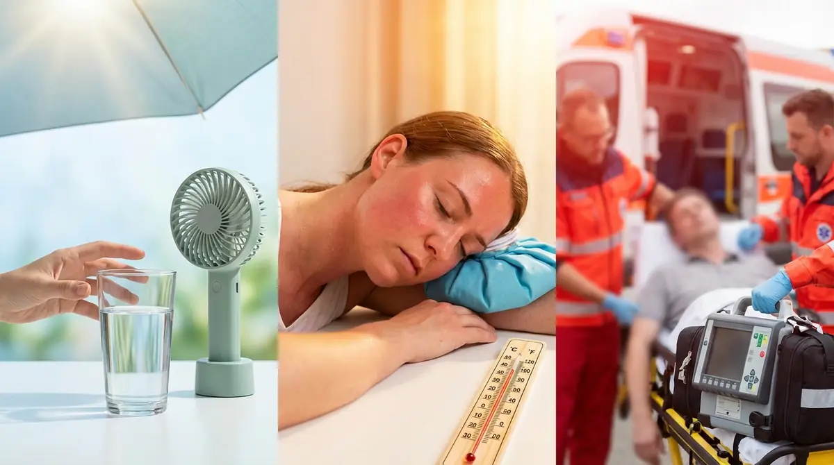 熱中症の症状チェックリスト｜段階別の見分け方