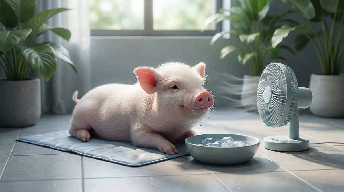 今日からできるマイクロブタの熱中症対策【実践編】