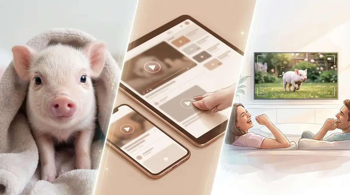 マイクロブタYouTubeが人気を集める3つの理由