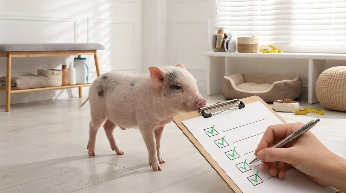 マイクロブタ購入前に確認すべき5項目チェックリスト