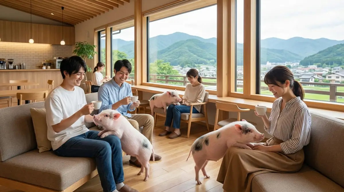 群馬から行ける！関東近郊のマイクロブタカフェ
