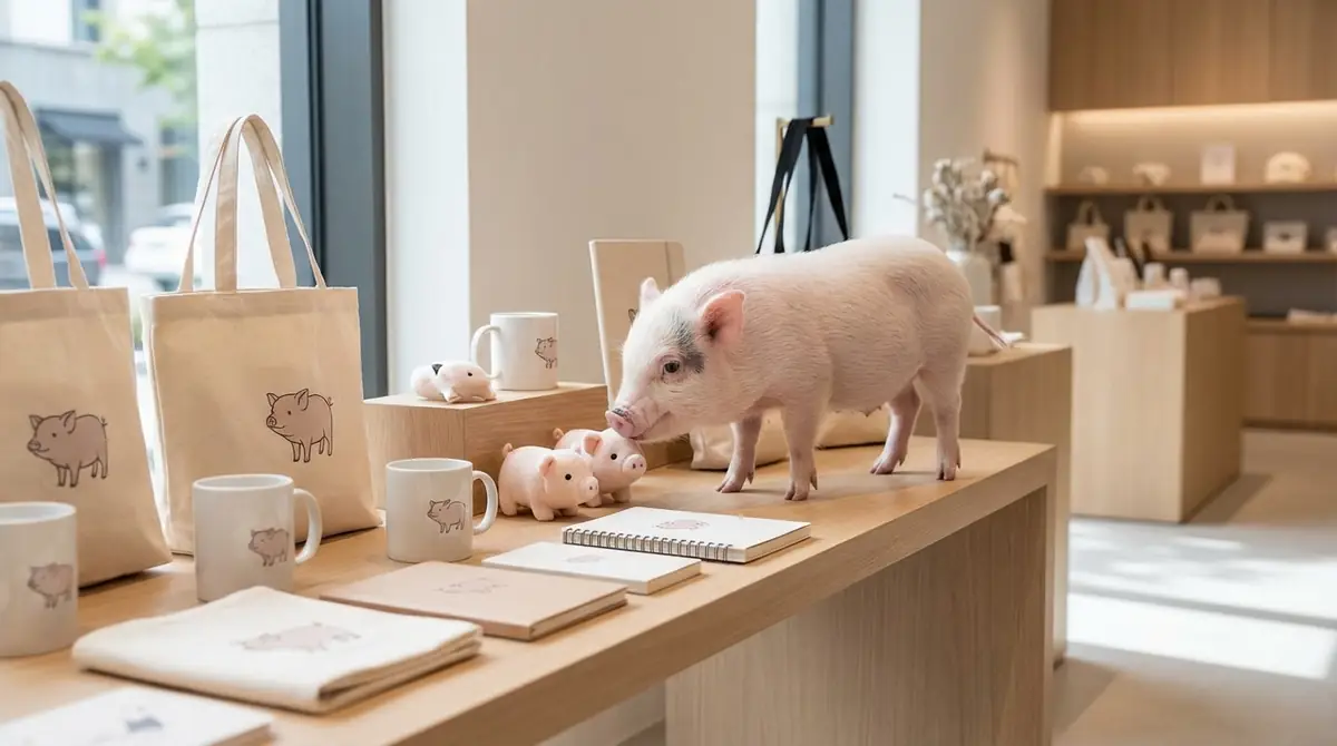 マイクロブタ りょうちゃんのグッズ情報｜購入方法と人気商品