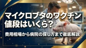 マイクロブタのワクチン値段はいくら？費用相場から病院の探し方まで徹底解説