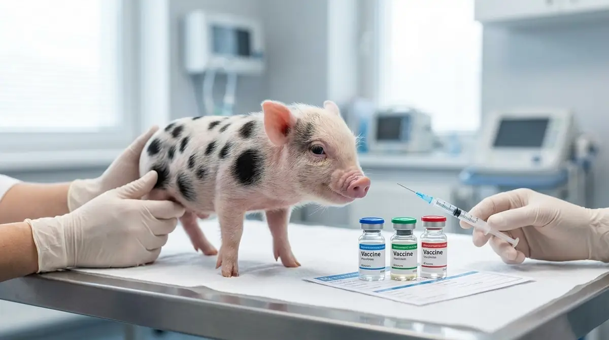 マイクロブタに必要なワクチンは主に3種類