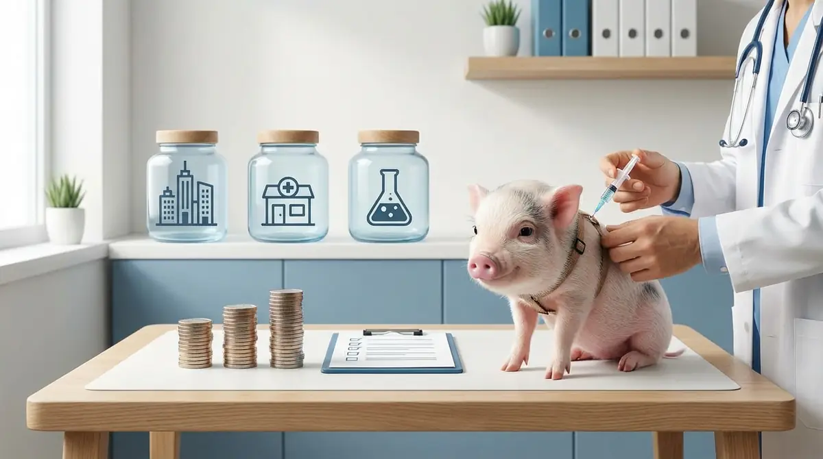 マイクロブタのワクチン値段が病院によって異なる3つの理由