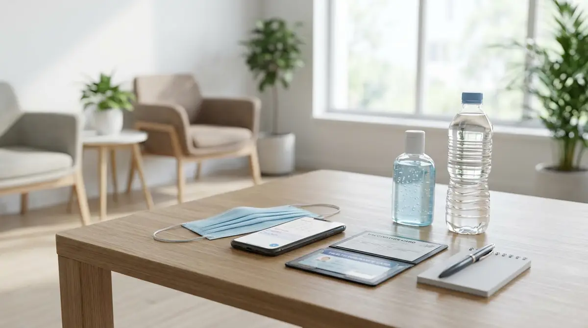 ワクチン接種当日の持ち物と注意点